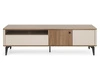 TV-Schrank mit Seitenschränken, 180 cm, Arelis Kaschmir, Royal Nussbaum