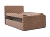 Boxspringbett mit Bettkasten 180x200 Cleo Lux Beige