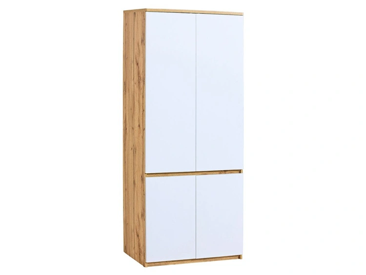 Möbel-Set für Jugendzimmer Arcadia Eiche Wotan, Weiß