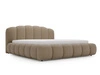 Polsterbett mit Stauraum und Lattenrost 120x200 Cloud Soft Braun