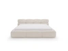 Polsterbett mit Bettkasten und Bettrost 180x200 Sweet Low Beige
