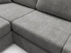 Ecksofa L-Form fürs Wohnzimmer Nesto Links Grau