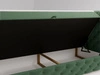 Boxspringbett mit Bettkasten 140x200 Canolo Grün