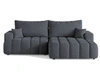 Ecksofa L-Form Rechts mit Schlaffunktion und Bettkasten Caleo Grau