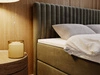 Boxspringbett mit Bettkasten 200x200 Marbella Dunkelgrau