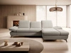 Ecksofa L-Form Rechts mit Schlaffunktion und Bettkasten Hannover Beige