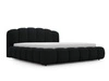 Polsterbett mit Stauraum und Lattenrost 200x200 Cloud Soft Schwarz