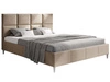 Polsterbett mit Lattenrost 180x200 Luxe Beige