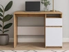 Möbel-Set für Jugendzimmer Arcadia Eiche Wotan, Weiß