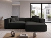 Ecksofa L Rechts Vellaro Schwarz