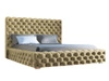 Polsterbett mit Bettkasten und Lattenrost 140x200 Heaven Beige