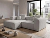 Ecksofa L Links Vellaro Grau