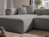 Ecksofa L Links Vellaro Dunkelgrau