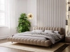 Polsterbett mit Lattenrost 180x200 Imagine Braun