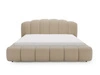 Polsterbett mit Stauraum und Lattenrost 140x200 Cloud Soft Beige