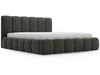 Polsterbett Ohne Bettkasten mit Lattenrost 120x200 Cloud Dunkelgrau