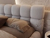 Polsterbett mit Bettkasten und Lattenrost 180x200 Modo aus Bouclé-Stoff Grau