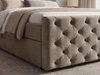 Boxspringbett mit Bettkasten 120x200 Montego Braun