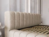 Polsterbett mit Bettkasten und Lattenrost 160x200 Italia Beige