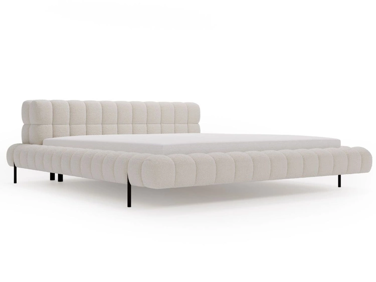 Polsterbett mit Lattenrost 160x200 Imagine Beige
